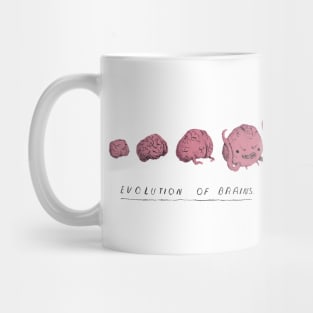 evolution of brains Mug